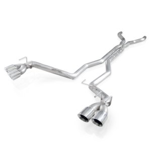Chevrolet Camaro Performance Exhaust - Stainless Works - Catback Dual Chambered with X-Pipe and Resonator Deletes - `12-`15 Chevrolet Camaro Performance Exhaust - Stainless Works - Catback Dual Chambered with X-Pipe and Resonator Deletes - `12-`15